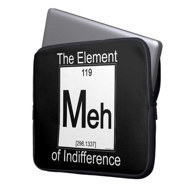 Element MEH Laptop Sleeve (Voorkant Links)