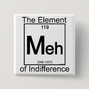 Element MEH Vierkante Button 5,1 Cm