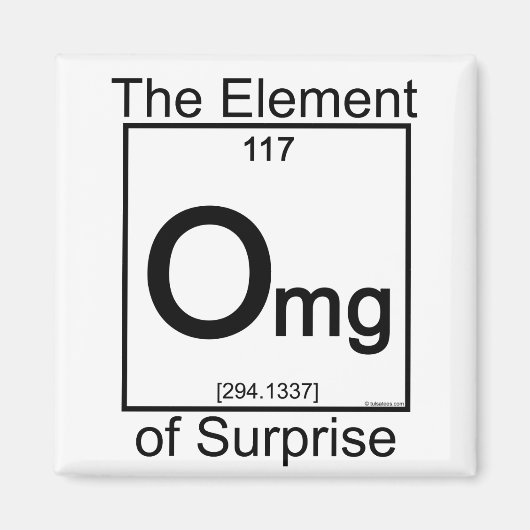Element OMG Magneet (Voorkant)