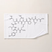 élément s de chimie de formule chimique (Serviette à main)