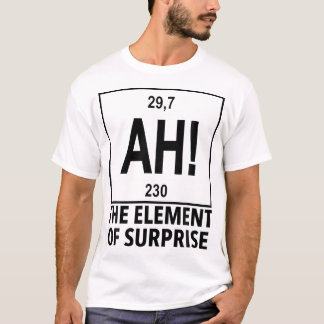 Element van Verrassing Ah Chemie Periodiek Systeem T-shirt