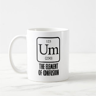 Element van verwardheid Funny Mug Koffiemok