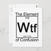 Element WTF Briefkaart (Voorkant / Achterkant)