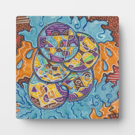 Elementair Abstract Surf eWatch Fotoplaat