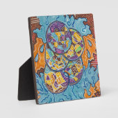 Elementair Abstract Surf eWatch Fotoplaat (Voorkant)