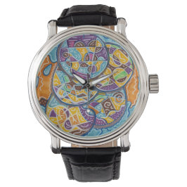 Elementair Abstract Surf eWatch Horloge