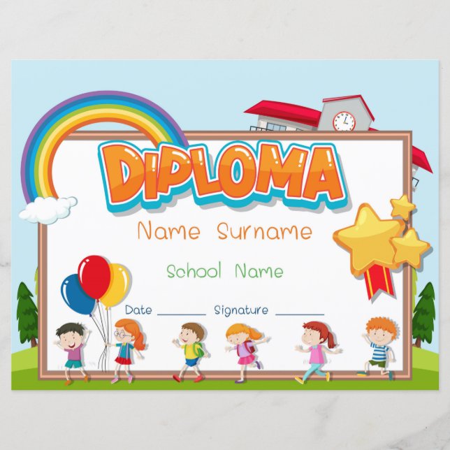 Elementair diploma (Voorkant)