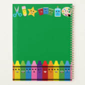 Elementair docent Kawaii Planner (Achterkant)