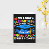 Elementair Het was leuk om naar de middelbare scho Kaart (Gele Bloem)