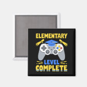 Elementair niveau Complete Gaming Gamer Afstuderen Magneet (Voorkant / Achterkant)