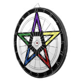 Elementair pentacle dartbord (Voorkant Rechts)