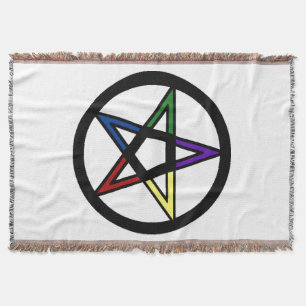 Elementair pentacle deken