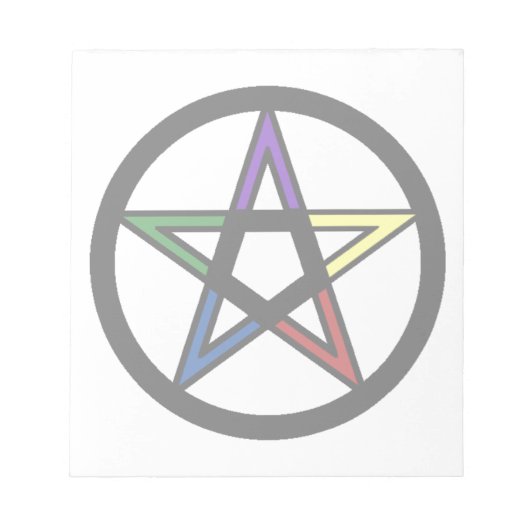 Elementair pentacle notitieblok (Voorkant)