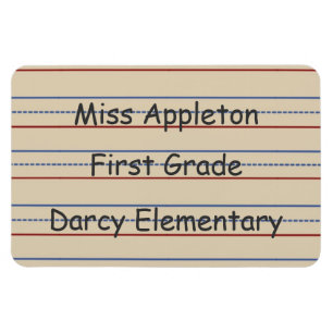 Elementair schoolpapier Flexi Magnet Magneet