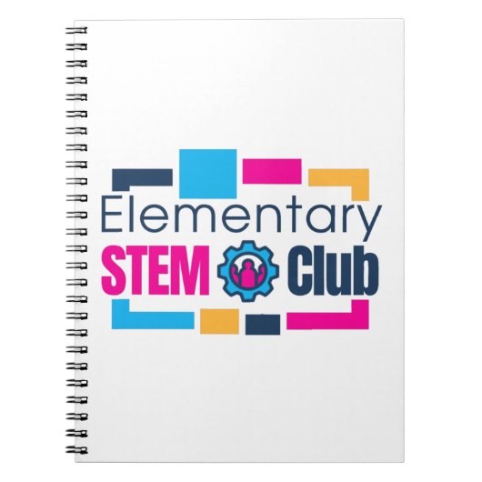 Elementair STEM Club Logo Notitieboek (Voorkant)
