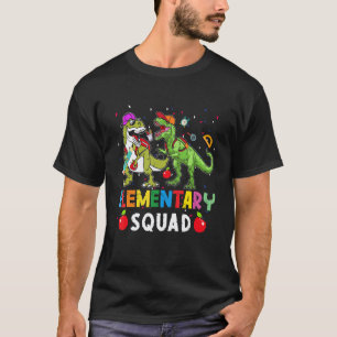 Elementair Team Dinosaurussen Leraar Student Terug T-shirt