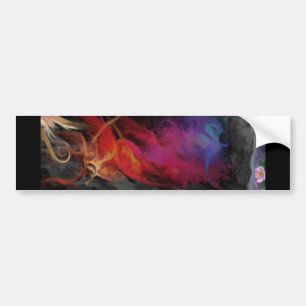 Elementaire draken bumpersticker