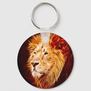 Elementaire leeuw sleutelhanger