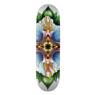 Elementaire Mandala Skateboard Vorm