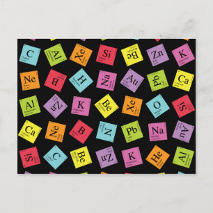 Elementaire periode (donker) briefkaart