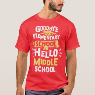 Elementaire schooldiploma Afstuderen T-shirt