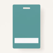 Elementaire schoolkantoorfoto badge (Achterkant)