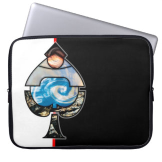 Elementaire schoppen laptop sleeve