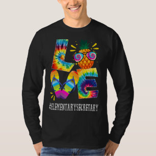 Elementaire secretaris Love Pineapple Summer Off D T-shirt
