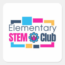 Elementaire STEM Club Logo Sticker