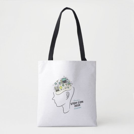 Elementaire STEM CON 2020 Canvas tas 3 (Voorkant)