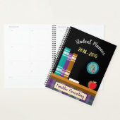 Elementaire student planner met wijk logo (Display)