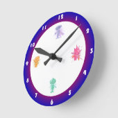 Elementaire wandklok ronde klok (Hoek)