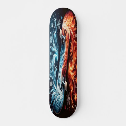 "Elemental Clash" Skateboard (Voorkant)