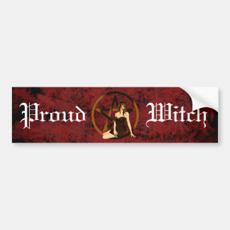 Elemental heks Pagan Bumpersticker