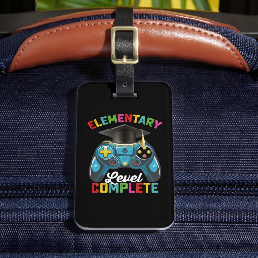 Elementary Level, een complete gamer voor Afstuder Bagagelabel (Voorkant Insitu 2)