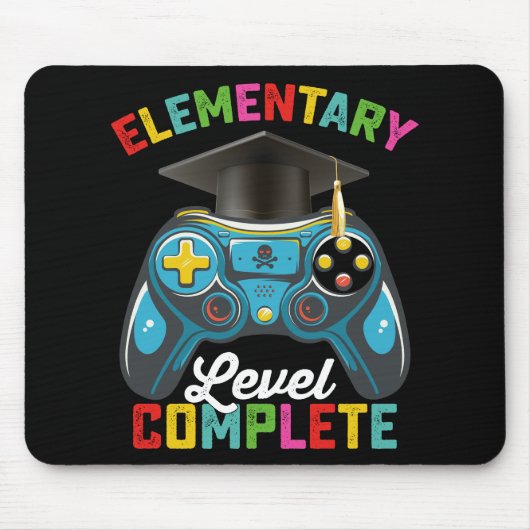 Elementary Level, een complete gamer voor Afstuder Muismat (Voorkant)