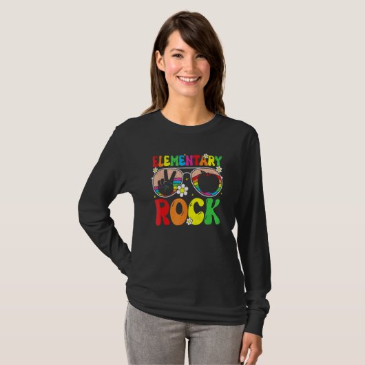 Elementary Rocks Team Elementary Groovy Back To Sc T-shirt (Voorkant volledig)