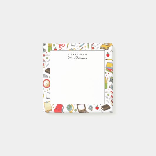 Elementary Teacher Post-it® Notes (Voorkant)