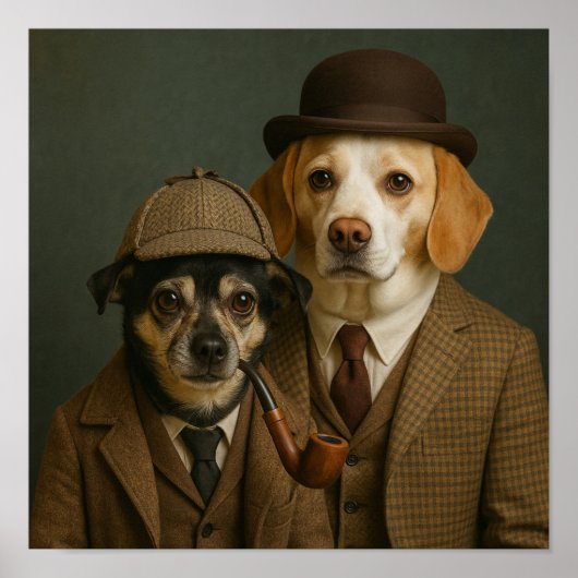 "Elementary, Watson" Poster (Voorkant)