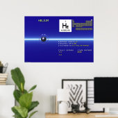 Elementen - helium poster (Thuiskantoor)