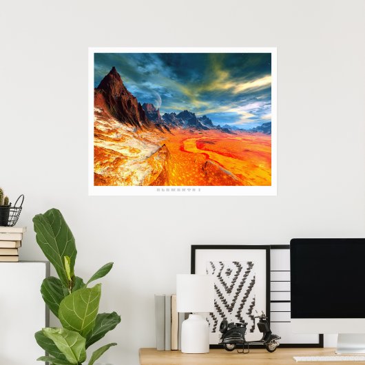 Elementen I Poster (Thuiskantoor)