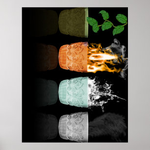 Elementen Poster