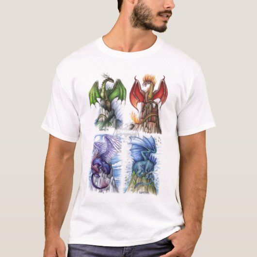 Elementen samen t-shirt (Voorkant)