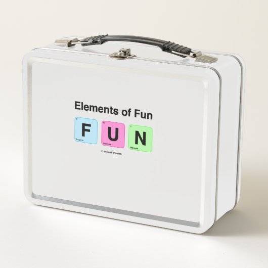 Elementen van Fun Cute Pastel Science Joke (Voorkant)