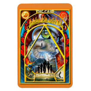 Elementen van het ontwerp van de Kaart Magneet