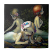 "Elementen van het water" Tegeltje (Voorkant)