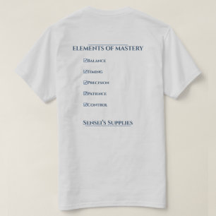 Elementen van Meesterschap T-shirt
