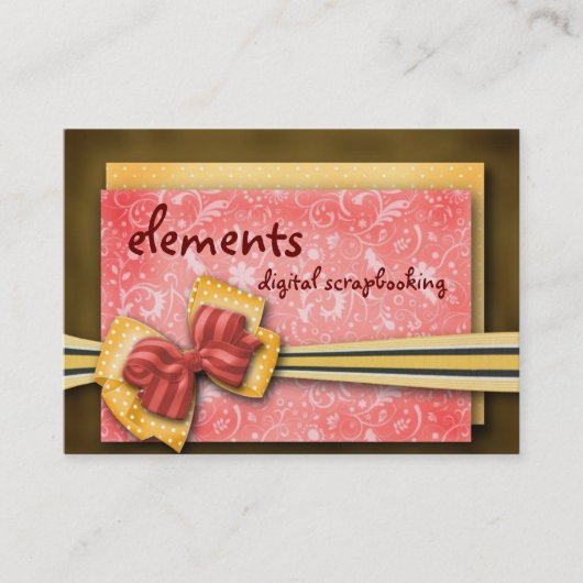 elementen... visitekaartje (Voorkant)