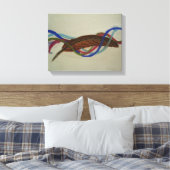 Elementenveer van Sky Boivin Canvas Afdruk (Insitu (Slaapkamer))