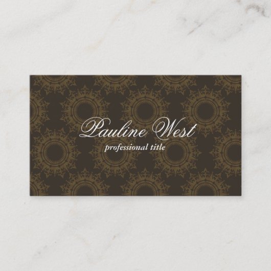  elementpatroon visitekaartje (Voorkant)